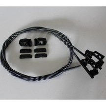 Peugeot 206 Uyumlu Sunroof Teli + Bademi + Sürgü Plastikleri Tamir Seti