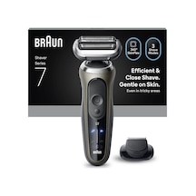 Braun Series 7 Elektrikli Tıraş Makinesi, Islak Ve Kuru, Hassas Düzeltici Başlık, 72-c1200s 1 Saat