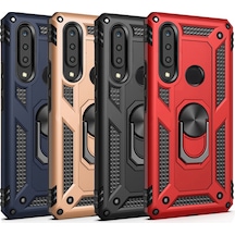 Samsung Galaxy Uyumlu M40 (M405) Kilif Panzer Ring Tam Koruma Arka Kapak 439051191