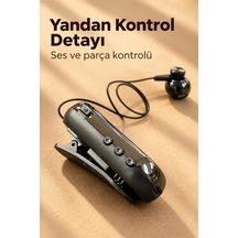 Ses Kontrol Tuşlu Yaka Klipsli Bluetooth Kulaklık Diğer