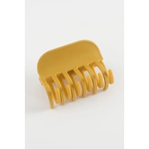 Düz Renkli Mandal Toka 6 Cm Sarı