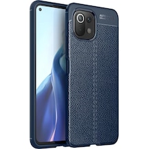 Newface Xiaomi Mi 11 Lite Kılıf Auto Focus Kapak - Lacivert