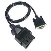 Db9 - Ob D2 Kablosu, Rs232 Dişi Port Ob Dıı 16 Pin Erkek Adaptör, Teşhis Uzatma Kablosu, Dönüştürücü/ara Bağlantı Kablosu