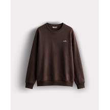 Ellesse 6wm3003-brw Erkek Sweat Kahverengi