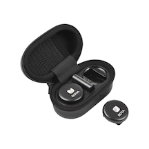 Boya Omic-ub Kablosuz Mikrofon Sistemi 1 Alıcı + 2 Verici + 1 Şarj Kutusu 50m İletim Menzili Dahili Pil Android Telefonlar Bilgisayar Dizüstü Bilgisayar Kamera İçin Canlı Yayın