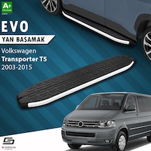 S-dizayn Vw Transporter T5 Kısa Şase Evo Aluminyum Yan Basamak 213 Cm 2003-2015
