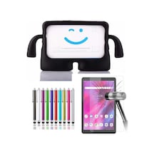 Apple Ipad 9.7" Air A1474 / A1475 / A1476 Karakter Ibuy Silikon Kılıf 3lü Set Arka Kapak