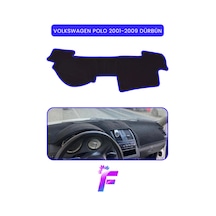 Volkswagen Polo 2001-2009 Araca Özel Torpido Örtüsü Ön Göğüs Kılıfı Tam Koruma Tam Uyum C41