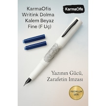 Writink Dolma Kalem Beyaz Fine F Uç Premium Yazı Diğer