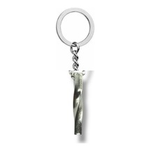 Spiral Figürlü Unisex Anahtarlık Modern Ve Anlamlı Tasarım