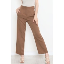 Mokashopin - Beli Pensli Pantolon Kahve - 20857.683. 001