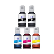 OCP Epson EcoTank ET 7750 Uyumlu Yazıcı Mürekkep Seti 140ml 5 Renk