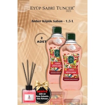 Eyüp Sabri Tuncer X 2 Amber Köpük Sabun 1,5 L Gül Koku Hediye