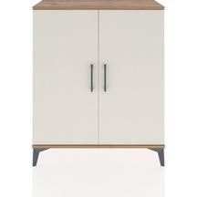 Arges Şifonyer 2 Raflı 2 Kapaklı 88x30x106 Çam-aytaşı Çam