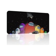 Among Us Kaymaz Dikişli Kauçuk Oyuncu Mousepad V4 - 90x40 Xxl Gaming Mouse Pad Fare Altlığı