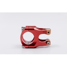 Raptor As-07 Alümınyum Gidon Boğazı 31,8 Mm Bisiklet Gidon Boğazı Sarı Kırmızı Renk Kırmızı