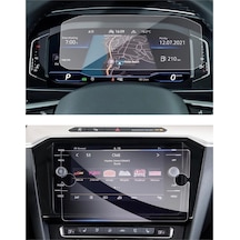Vw Passat B8-8,5 Dijital Gösterge Ve Multimedya Ekran Koruyucu Paketi - 9h Nano Teknoloji