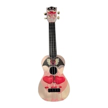 Soprano Ukulele Sevgi Desen Kapak