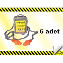 Lorex Lr-ep24 Çam Tipi Kordonlu Kulak Tıkacı 6adet