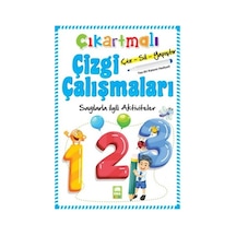 Çıkartmalı Çizgi Çalışmaları Sayılarla İlgili Aktiviteler