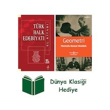 Türk Halk Edebiyatı El Kitabı + Geometri + Dünya Klasiği Hediye