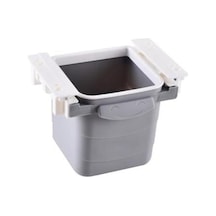 Mini Masa Çöp Kovası Plastik Tezgah Altı Geri Çekilebilir Yapışkanlı Görünmez Bölme Pratik Mini Masa Çöp Kovası Plastik Tezgah Altı Geri Çekilebilir Yapışkanlı Görünmez Bölme Pratik