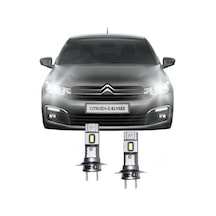 Cıtroen C-elysee Led Xenon Kısa Far Ampulü H7 Mini Led 2'li Set