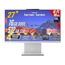 Lenovo IdeaCentre F0JW000YTR Ultra 5 226V 16 GB 512 GB SSD 27" Free Dos AIO Masaüstü Bilgisayar