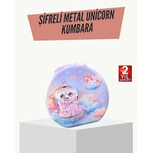 Mey İthalat Eğitici Şifreli Çocuk Para Kasası Dayanıklı Metal
