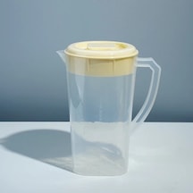 Topshop1 Bej 1 Adet Sıcak Soğuk Limonata Suyu Şişesi Büyük Kapasiteli İçecek Sürahisi