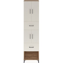 Hyperion Dolap 3 Raflı 2 Çekmeceli 4 Kapaklı 60x44x243 Çam-ay... Çam