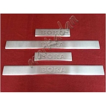 Db Chrome Vw Bora Krom Kapı Eşiği 1998-2004 4 Parça P.Çelik N11.7406