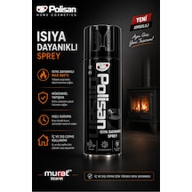 Isıya Dayanıklı Sprey Boya Siyah 600 C Soba, Şömine, Mangal,egzoz 400 Ml Siyah