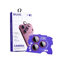Apple Apple Uyumlu iPhone 18 Pro Max Bilvis Titan Kamera Lens - Bordo