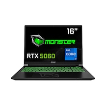Monster Tulpar T6 V3.3.11 i7-13700HX 12 GB 1 TB SSD RTX5060 16" W11H Dizüstü Bilgisayar