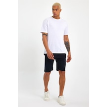 Erkek Regular Fit Brooklyn Baskılı Şort Spr 208 001