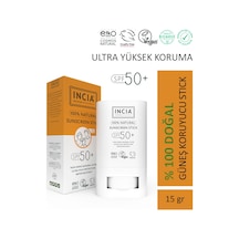 Incıa Doğal Mineral Filtreli Stick Güneş Koruyucu SPF50+ 15 G Incıa Doğal Mineral Filtreli Stick Güneş Koruyucu SPF50+ 15 G