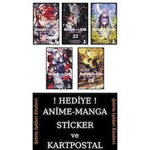 Seraph Of The End 21-22-23-24-25 Manga Seti 5 Kitap / Anime-manga Sticker Ve Kartpostal