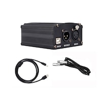 Leezsing 48v Usb Phantom Güç Kaynağı - Profesyonel Mikrofon Ve Stüdyo Ekipmanları İçin