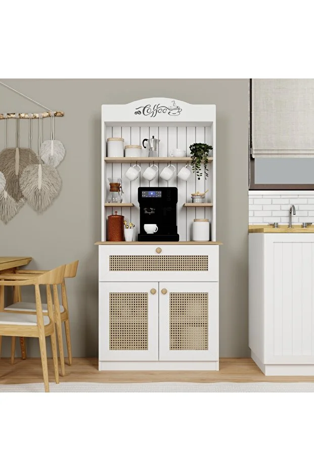 Beyaz - Açık Ceviz