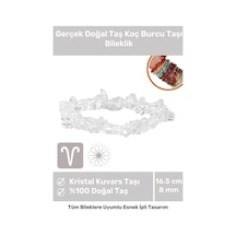 Unisex Koç Burcu Enerjisini Yükselten Doğal Taş Bileklik Koç Burçları Için Burç Taşı Bileklik Çok Renkli
