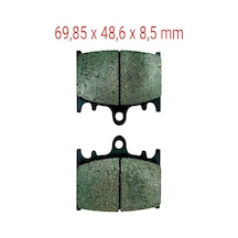 SKM KAWASAKİ UYUMLU ÖN FREN DİSK BALATASI FA158 ZZR 600 KLZ 1000