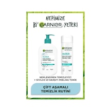 Garnier  Nemlendiren Temizleyici + Salisilik Sivilce İzi Karşıtı Gözenek Sıkılaştırıcı Peeling Tonik