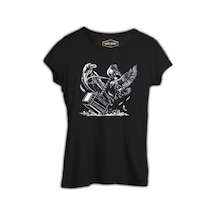 Hammer And The Crows Siyah Kadın Tshirt 001