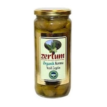 Zertum Organik Kırma Yeşil Zeytin 475 G
