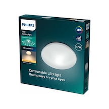 Philips 17w Moire 2700k Sarı Işık Cl200/ Led Plofonyer Armatür Beyaz
