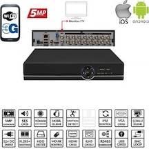 Ezcool EZ-8516AHD 16 Kanal 5 MP 1 HDD Xmeye XVR Kayıt Cihazı