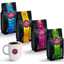 Anisah Dünya Filtre Kahve Öğütülmüş 4 x 250 G + Kupa 300 ML