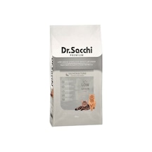 Dr.Sacchi Düşük Tahıllı Somonlu Kısırlaştırılmış Yetişkin Kedi Maması 10 KG