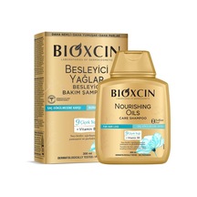 Bioxcin Besleyici Yağlar Şampuan 300 Ml Kuru Ve Yıpranmış Saçlar İçin, 9 Çiçek Yağı, Pantenol Ve Biocomp